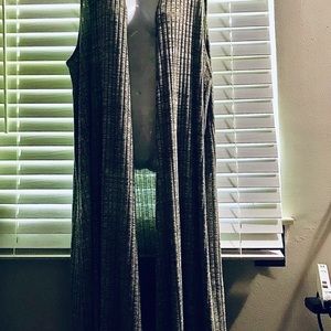 Grey duster/kimono